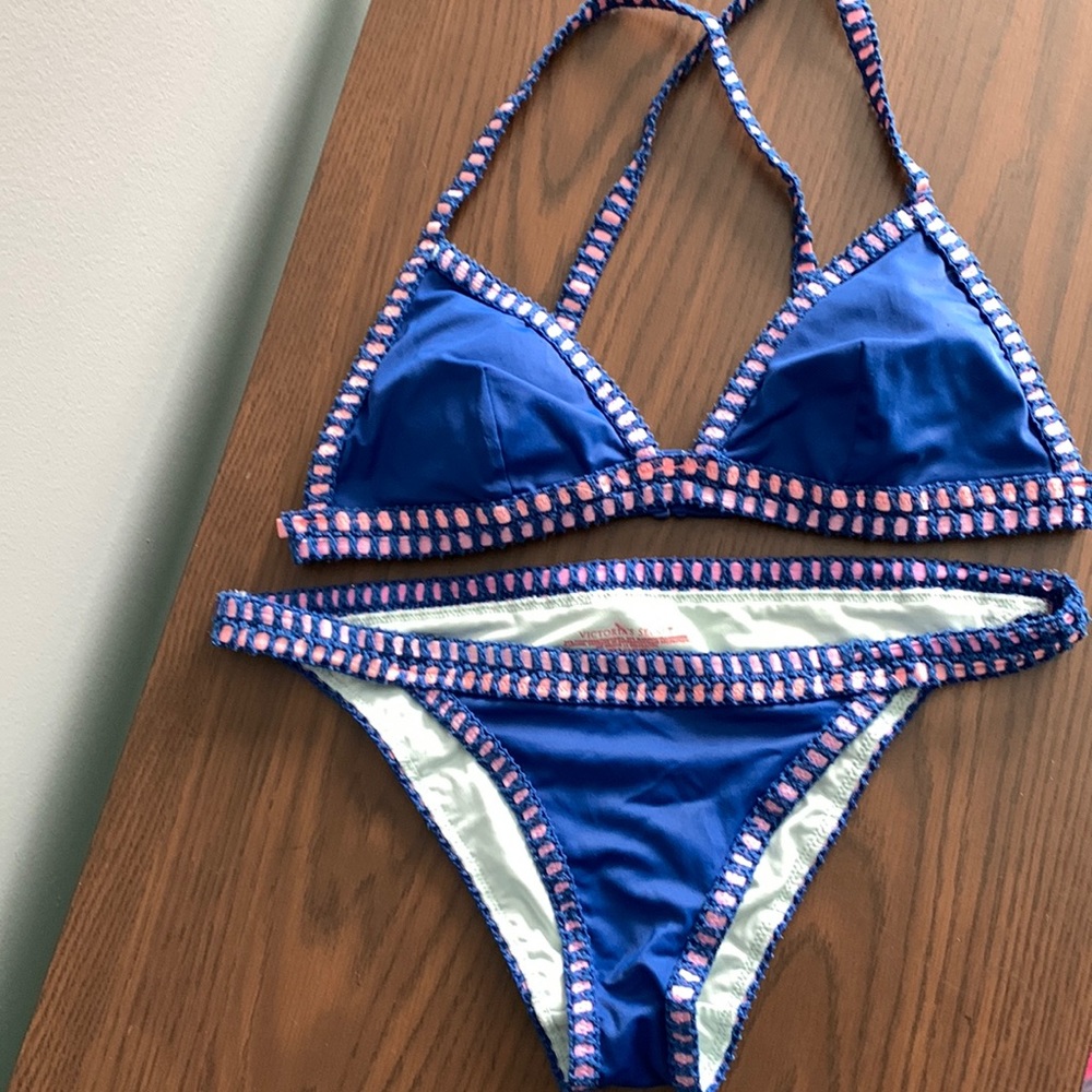 Victoria’s Secret Bikini-Small Blue & Pink 💙💕💙💕
